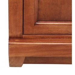 Home Decorators Collection Naples 24 in. W x 17 in. D x 74 in. H Bathroom Linen Cabinet in Warm Cinnamon -Bathroom Cabinets Shop warm cinnamon home decorators collection linen cabinets nacl2474 1d 1000