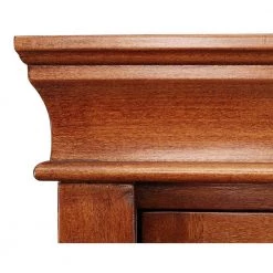 Home Decorators Collection Naples 24 in. W x 17 in. D x 74 in. H Bathroom Linen Cabinet in Warm Cinnamon -Bathroom Cabinets Shop warm cinnamon home decorators collection linen cabinets nacl2474 a0 1000