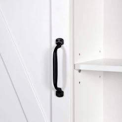 Hooseng Gypsus 27.2 in. W x 7.8 in. D x 19.7 in. H White MDF Wall Mount Bathroom Storage Wall Cabinet in White -Bathroom Cabinets Shop white bathroom wall cabinets kimw409356231 44 1000