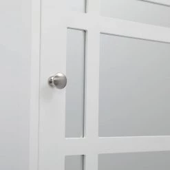 Tidoin 20 in. W x 6.5 in. D x 24 in. H White Wood Wall Storage Cabinet with Mirror 16 Tidoin 20 in. W x 6.5 in. D x 24 in. H White Wood Wall Storage Cabinet with Mirror -Bathroom Cabinets Shop white bathroom wall cabinets mix ydhg 979 fa 1000