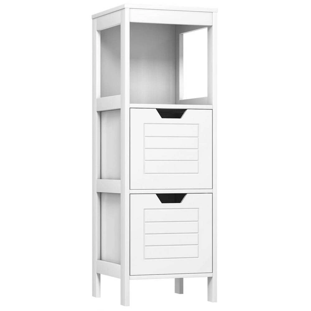 CASAINC 12 in. W Floor Multifunction Storage Wall Cabinet Storage in White 3 CASAINC 12 in. W Floor Multifunction Storage Wall Cabinet Storage in White
