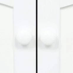 Catskill Craftsmen 28-1/2 in. W x 36 in. H x 12-1/2 in. D Wood Bathroom Linen Storage Floor Cabinet in White -Bathroom Cabinets Shop white catskill craftsmen linen cabinets 89035 1d 1000