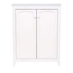 Catskill Craftsmen 28-1/2 in. W x 36 in. H x 12-1/2 in. D Wood Bathroom Linen Storage Floor Cabinet in White -Bathroom Cabinets Shop white catskill craftsmen linen cabinets 89035 40 1000