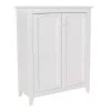 Catskill Craftsmen 28-1/2 in. W x 36 in. H x 12-1/2 in. D Wood Bathroom Linen Storage Floor Cabinet in White 2 Catskill Craftsmen 28-1/2 in. W x 36 in. H x 12-1/2 in. D Wood Bathroom Linen Storage Floor Cabinet in White -Bathroom Cabinets Shop white catskill craftsmen linen cabinets 89035 64 1000