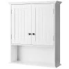 Costway 21 in. W x 8 in. D x 28 in. H White Mount Bathroom Cabinet Storage Organizer Medicine Cabinet Kitchen Laundry -Bathroom Cabinets Shop white costway bathroom wall cabinets ghm0246wh 64 1000