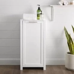 CROSLEY FURNITURE Savannah 18 in. W x 14 in. D x 35.5 in. H Linen Cabinet in White 14 CROSLEY FURNITURE Savannah 18 in. W x 14 in. D x 35.5 in. H Linen Cabinet in White -Bathroom Cabinets Shop white crosley furniture linen cabinets cf7026 wh fa 1000