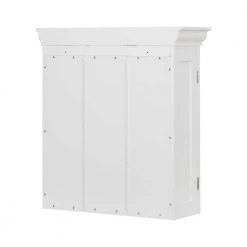Elegant Home Fashions Broadway Two Door Wall Cabinet with Two Contemporary Style Doors -Bathroom Cabinets Shop white elegant home fashions bathroom wall cabinets elg 674 c3 1000