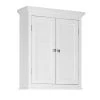 Elegant Home Fashions Simon 20 in. W x 24 in. H x 7 in. D Bathroom Storage Wall Cabinet with 2 Shutter Doors in White 2 Elegant Home Fashions Simon 20 in. W x 24 in. H x 7 in. D Bathroom Storage Wall Cabinet with 2 Shutter Doors in White -Bathroom Cabinets Shop white elegant home fashions bathroom wall cabinets hdt583 64 1000