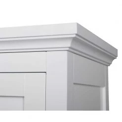 Elegant Home Fashions Simon 20 in. W x 24 in. H x 7 in. D Bathroom Storage Wall Cabinet with 2 Shutter Doors in White 14 Elegant Home Fashions Simon 20 in. W x 24 in. H x 7 in. D Bathroom Storage Wall Cabinet with 2 Shutter Doors in White -Bathroom Cabinets Shop white elegant home fashions bathroom wall cabinets hdt583 fa 1000