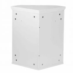 Elegant Home Fashions Simon 22-1/2 in. W x 24 in. H x 15 in. D Corner Bathroom Storage Wall Cabinet with Shutter Door in White -Bathroom Cabinets Shop white elegant home fashions bathroom wall cabinets hdt587 40 1000