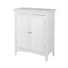 Elegant Home Fashions Simon 26 in. W x 13 in. D x 32 in. H Bathroom Linen Storage Floor Cabinet with 2-Shutter Doors in White -Bathroom Cabinets Shop white elegant home fashions linen cabinets hdt585 64 1000