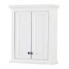 Foremost Brantley 24 in. W x 28 in. H Surface Mount Wall Cabinet in White 2 Foremost Brantley 24 in. W x 28 in. H Surface Mount Wall Cabinet in White -Bathroom Cabinets Shop white foremost bathroom wall cabinets baww2428 64 1000
