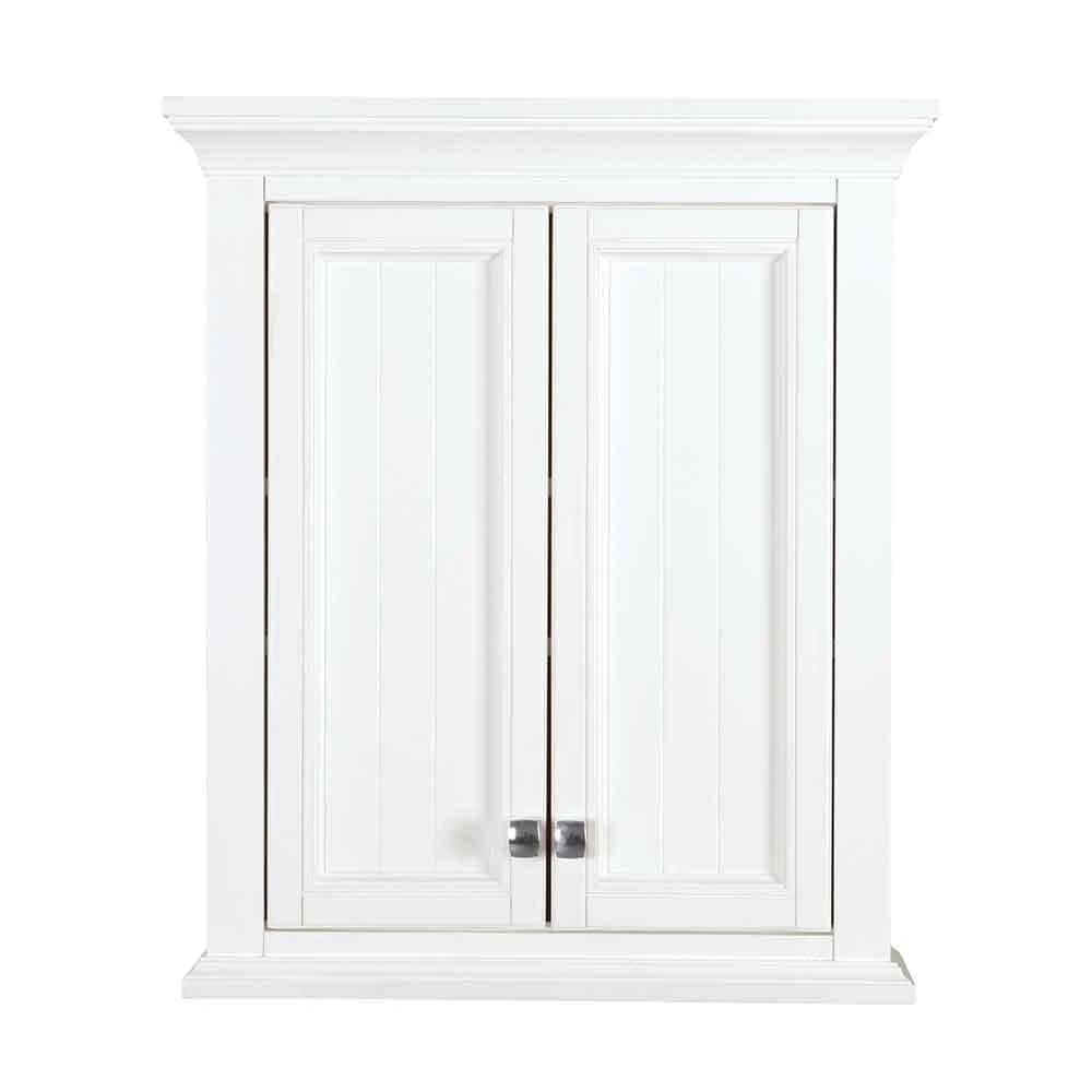 Foremost Brantley 24 in. W x 28 in. H Surface Mount Wall Cabinet in White 8 Foremost Brantley 24 in. W x 28 in. H Surface Mount Wall Cabinet in White - Image 6