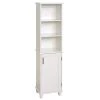 Glacier Bay Shaker Style 16 in. W x 12 in. D x 62.25 in. H Linen Cabinet in White -Bathroom Cabinets Shop white glacier bay linen cabinets 5348wwhd 64 1000