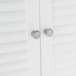 Gymax 26 in. W Bathroom Space Saver Over the Toilet Toppers Shelved Storage Wall Cabinet Organizer in White -Bathroom Cabinets Shop white gymax bathroom wall cabinets gym01823 4f 1000