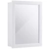 Gymax 6 in. D x 26 in. H x20 in. W White Wall Mounted Bathroom Kitchen Medicine Storage Cabinet with Mirror and Shelf 2 Gymax 6 in. D x 26 in. H x20 in. W White Wall Mounted Bathroom Kitchen Medicine Storage Cabinet with Mirror and Shelf -Bathroom Cabinets Shop white gymax bathroom wall cabinets gym02765 64 1000