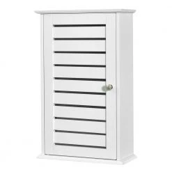 Gymax 14 in. W Cabinet Wall Mount Medicine Cabinet Multifunction Storage Organizer Bathroom Kitchen in White -Bathroom Cabinets Shop white gymax bathroom wall cabinets gym03603 4f 1000