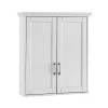 Home Decorators Collection Ashburn 23-1/2 in. W x 27 in. H x 8 in. D Bathroom Storage Wall Cabinet in White -Bathroom Cabinets Shop white home decorators collection bathroom wall cabinets asww2327 64 1000