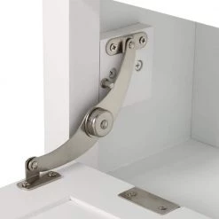 Home Decorators Collection Naples 26-1/2 in. W x 32-3/4 in. H x 8 in. D Bathroom Storage Wall Cabinet in White -Bathroom Cabinets Shop white home decorators collection bathroom wall cabinets nawo2633 1d 1000