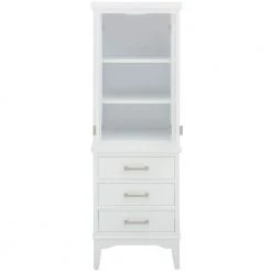 Home Decorators Collection Manor Grove 22 in. W x 15 in. D x 65 in. H Bathroom Linen Cabinet in White 12 Home Decorators Collection Manor Grove 22 in. W x 15 in. D x 65 in. H Bathroom Linen Cabinet in White -Bathroom Cabinets Shop white home decorators collection linen cabinets 2246200410 1d 1000