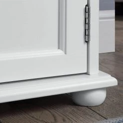 Home Decorators Collection Hampton Harbor 25 in. W x 14 in. D x 52-1/2 in. H Linen Cabinet in White -Bathroom Cabinets Shop white home decorators collection linen cabinets bf 20191 wh 1f 1000