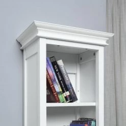 Home Decorators Collection Hampton Harbor 15 in. W x 10 in. D x 67-1/2 in. H Linen Cabinet in White 18 Home Decorators Collection Hampton Harbor 15 in. W x 10 in. D x 67-1/2 in. H Linen Cabinet in White -Bathroom Cabinets Shop white home decorators collection linen cabinets bf 21891 wh 44 1000