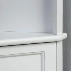 Home Decorators Collection Hampton Harbor 23 in. W x 13 in. D x 67-1/2 in. H Corner Linen Cabinet in White 15 Home Decorators Collection Hampton Harbor 23 in. W x 13 in. D x 67-1/2 in. H Corner Linen Cabinet in White -Bathroom Cabinets Shop white home decorators collection linen cabinets bf 21893 wh 44 1000