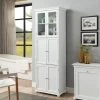 Home Decorators Collection Hampton Harbor Tall Cabinet 25 in. W in White -Bathroom Cabinets Shop white home decorators collection linen cabinets bf 23930 wh 64 1000