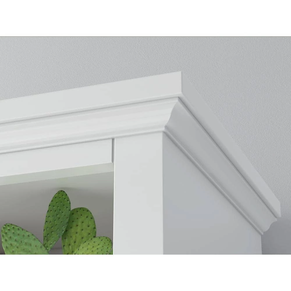 Home Decorators Collection Fremont 20 in. W x 14 in. D x 65 in. H Linen Cabinet in White 7 Home Decorators Collection Fremont 20 in. W x 14 in. D x 65 in. H Linen Cabinet in White - Image 5