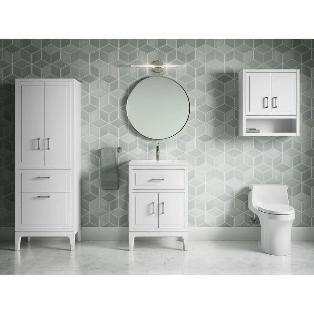 KOHLER Seer 24 in. W Wall Mount Cabinet in White 8 KOHLER Seer 24 in. W Wall Mount Cabinet in White - Image 6