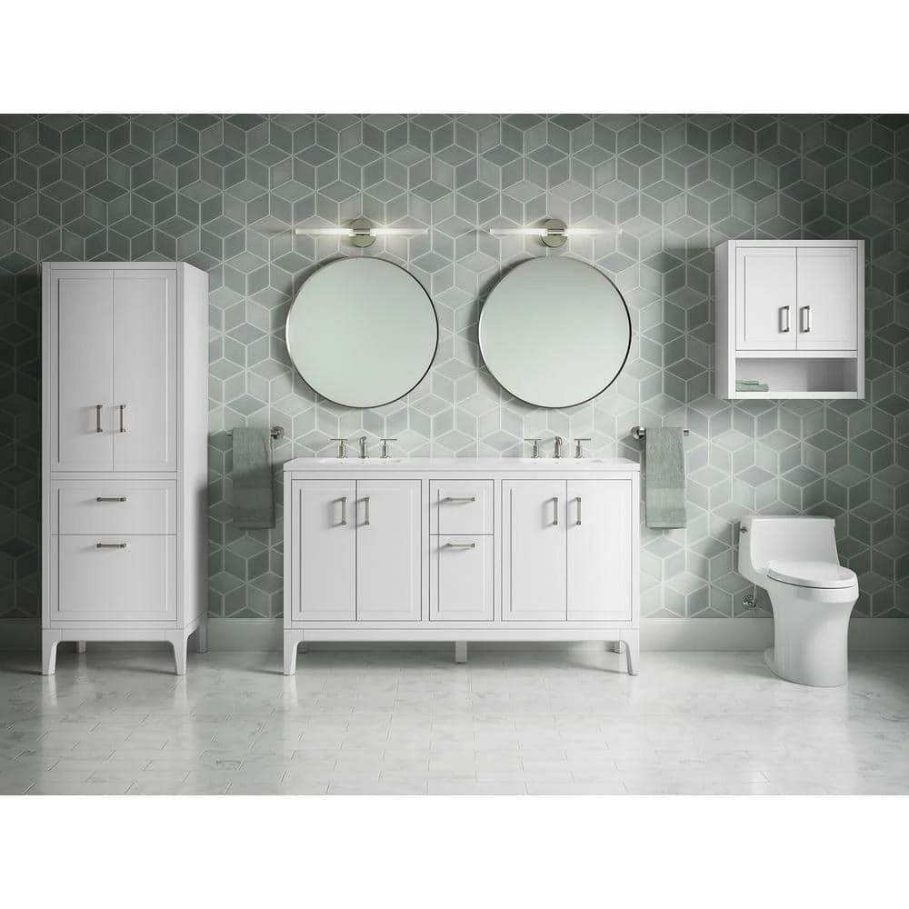 KOHLER Seer 24 in. W Wall Mount Cabinet in White 4 KOHLER Seer 24 in. W Wall Mount Cabinet in White - Image 2