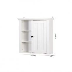 Nestfair 21 in. W x 6 in. D x 20 in. H White Bathroom Wall Cabinet 14 Nestfair 21 in. W x 6 in. D x 20 in. H White Bathroom Wall Cabinet -Bathroom Cabinets Shop white nestfair bathroom wall cabinets l35618w409 76 1000
