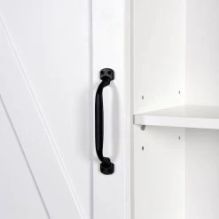 Nestfair 27 in. W x 8 in. D x 20 in. H White Bathroom Storage Wall Cabinet -Bathroom Cabinets Shop white nestfair bathroom wall cabinets l35623w409 44 1000