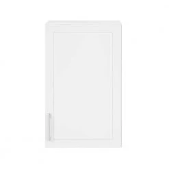 OVE Decors Caby 18 in. W x 12.99 in. D x 30 in. H White Bathroom Wall Cabinet