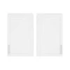 OVE Decors Caby 18 in. W x 12.99 in. D x 30 in. H White Bathroom Wall Cabinet (2-Pack) 2 OVE Decors Caby 18 in. W x 12.99 in. D x 30 in. H White Bathroom Wall Cabinet (2-Pack) -Bathroom Cabinets Shop white ove decors bathroom wall cabinets 15kwcr caby18 0 64 1000