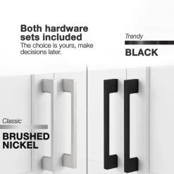 OVE Decors Caby 36 in. W x 12.99 in. D x 30 in. H White Bathroom Wall Cabinet (2-Pack) -Bathroom Cabinets Shop white ove decors bathroom wall cabinets 15kwcr caby36 0 4f 1000