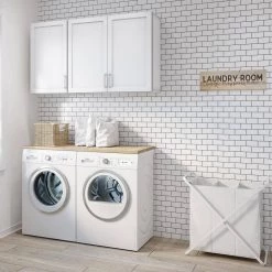 OVE Decors Caby 18 in. W and 38 in. W x 12.99 in. D x 30 in. H White Bathroom Wall Cabinet Set -Bathroom Cabinets Shop white ove decors bathroom wall cabinets 15kwcr cabym1 0 1d 1000