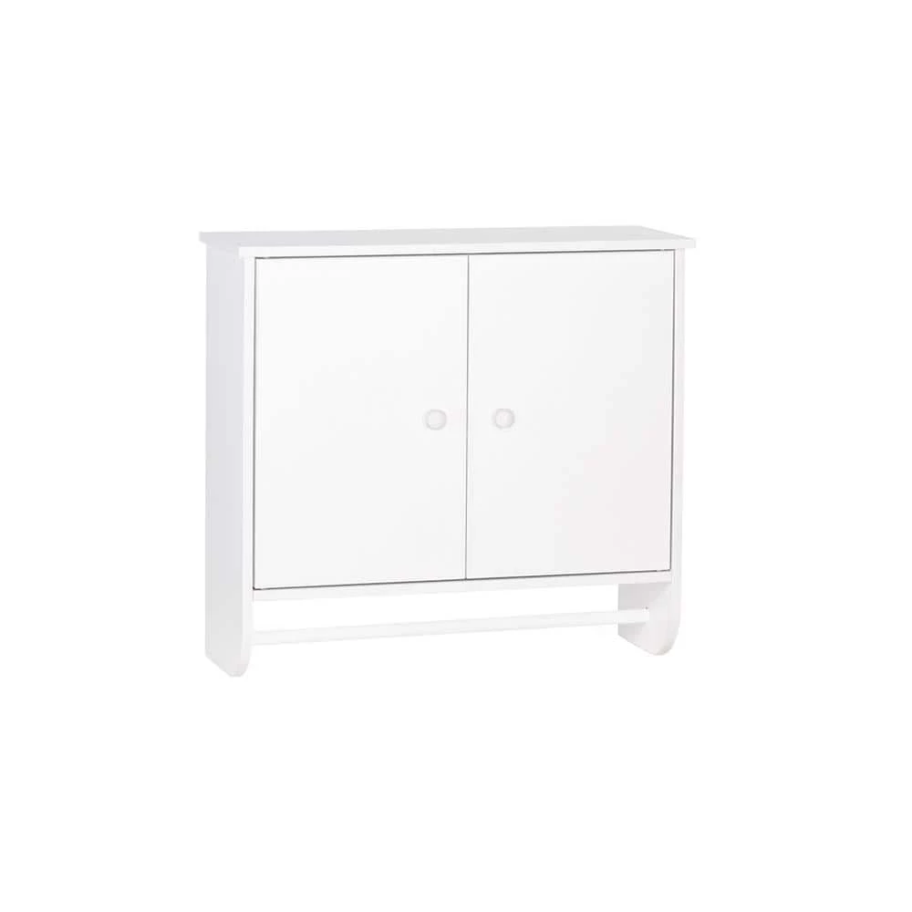 RiverRidge Home Medford Collection 22.06 in. W x 7.75 in. D x 20.19 in. H 2-Door Wall Cabinet in White 3 RiverRidge Home Medford Collection 22.06 in. W x 7.75 in. D x 20.19 in. H 2-Door Wall Cabinet in White