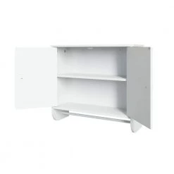 RiverRidge Home Medford Collection 22.06 in. W x 7.75 in. D x 20.19 in. H 2-Door Wall Cabinet in White 13 RiverRidge Home Medford Collection 22.06 in. W x 7.75 in. D x 20.19 in. H 2-Door Wall Cabinet in White -Bathroom Cabinets Shop white riverridge home bathroom wall cabinets 06 100 77 1000