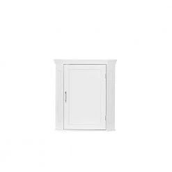 RiverRidge Home Somerset 20.5 in. W Corner Wall Cabinet in White