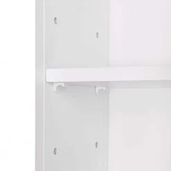 RiverRidge Home Prescott 16.5 in. W Wall Cabinet/Toilet Topper/Over the John in White -Bathroom Cabinets Shop white riverridge home bathroom wall cabinets 06 161 1d 1000