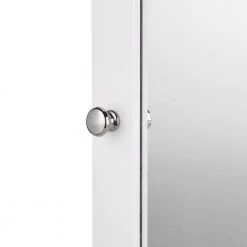 RiverRidge Home Ashland 18.38 in. W Wall Cabinet with Mirror in White 22 RiverRidge Home Ashland 18.38 in. W Wall Cabinet with Mirror in White -Bathroom Cabinets Shop white riverridge home bathroom wall cabinets 06 171 76 1000