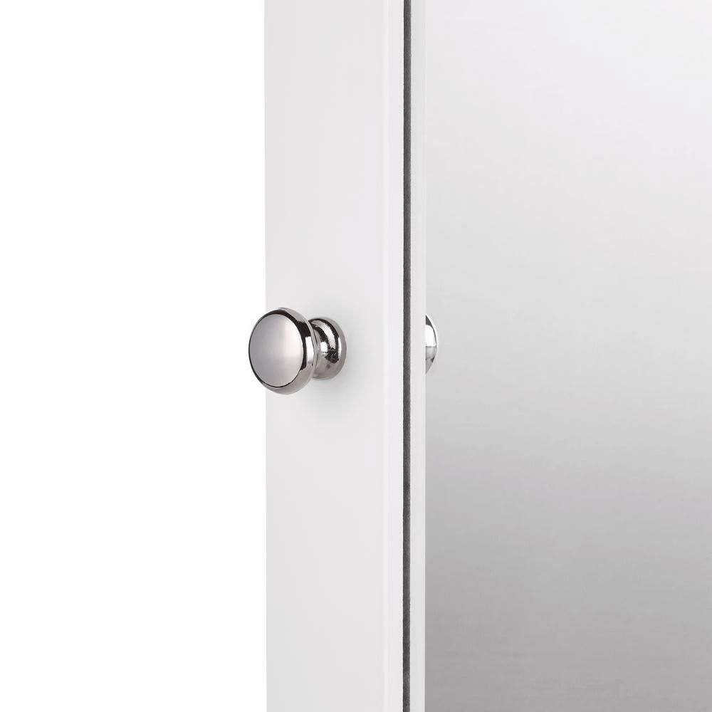 RiverRidge Home Ashland 18.38 in. W Wall Cabinet with Mirror in White 12 RiverRidge Home Ashland 18.38 in. W Wall Cabinet with Mirror in White - Image 10