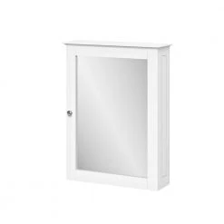 RiverRidge Home Ashland 18.38 in. W Wall Cabinet with Mirror in White 17 RiverRidge Home Ashland 18.38 in. W Wall Cabinet with Mirror in White -Bathroom Cabinets Shop white riverridge home bathroom wall cabinets 06 171 c3 1000