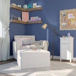 RiverRidge Home Somerset Collection 16 in. W x 30 in. H x 12 in. D Single Door Floor Cabinet in White -Bathroom Cabinets Shop white riverridge home linen cabinets 06 037 31 1000