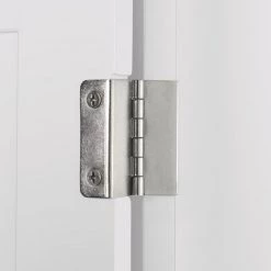 RiverRidge Home Ellsworth 18 in. L x 31-1/4 in. H x 25-1/2 in. H Freestanding MDF 3-Shelf Corner Cabinet in White 17 RiverRidge Home Ellsworth 18 in. L x 31-1/4 in. H x 25-1/2 in. H Freestanding MDF 3-Shelf Corner Cabinet in White -Bathroom Cabinets Shop white riverridge home linen cabinets 06 074 40 1000