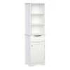 RiverRidge Home Ashland 16-1/2 in. W x 60 in. H Bathroom Linen Storage Tower Cabinet in White -Bathroom Cabinets Shop white riverridge home linen cabinets 06 082 64 1000