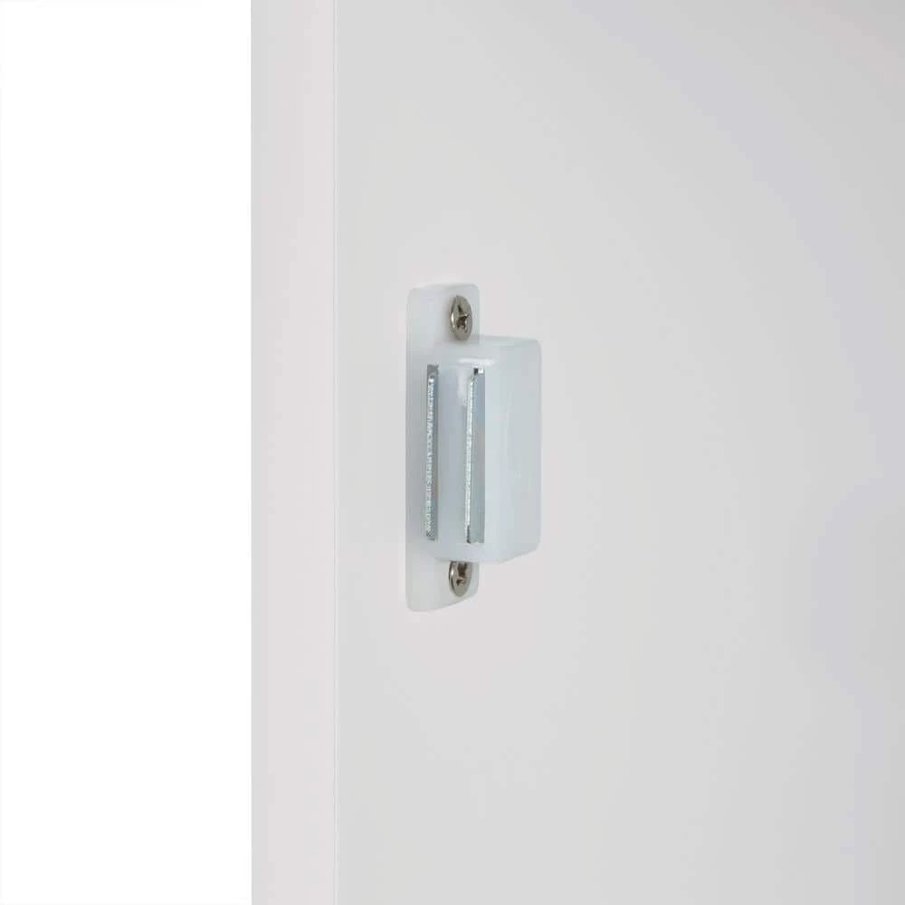 RiverRidge Home Ashland 22 in. W x 32 in. H Bathroom Linen Storage Floor Cabinet in White 15 RiverRidge Home Ashland 22 in. W x 32 in. H Bathroom Linen Storage Floor Cabinet in White - Image 13