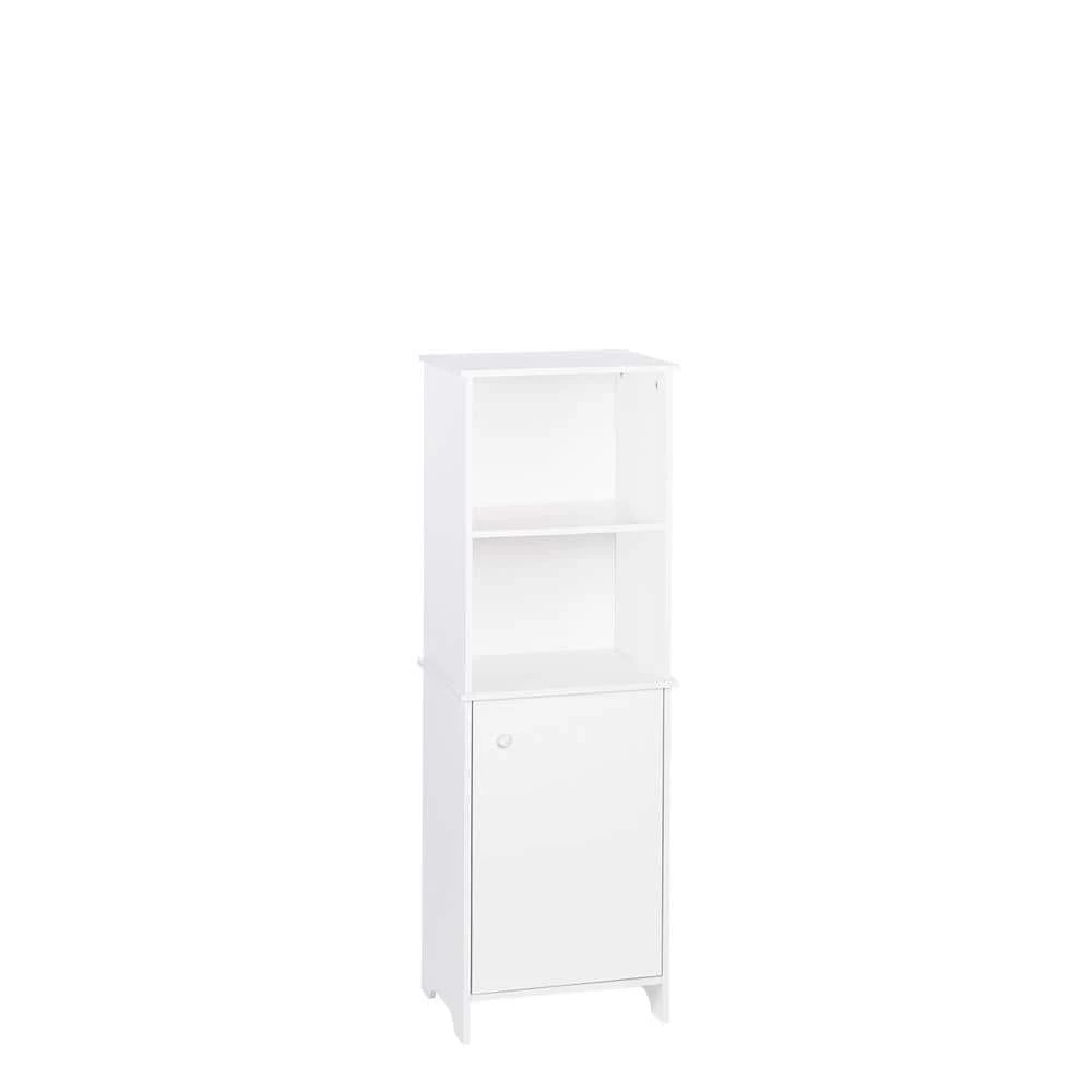RiverRidge Home Medford Collection 15.75 in. W x 11.75 in. D x 46 in. H Tall Floor Cabinet in White 3 RiverRidge Home Medford Collection 15.75 in. W x 11.75 in. D x 46 in. H Tall Floor Cabinet in White