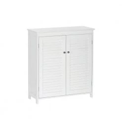 RiverRidge Home Ellsworth 28.44 in. W x 11.75 in. D x 32 in. H 2-Door Floor Cabinet in White